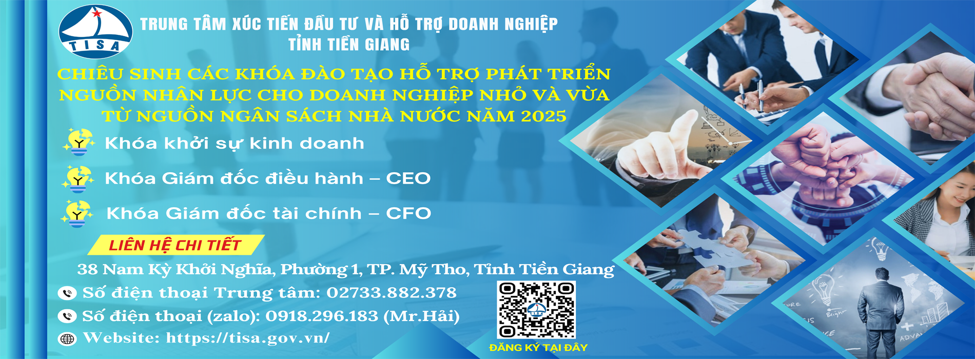 Chiêu sinh các khóa đào tạo hỗ trợ phát triển nguồn nhân lực cho doanh nghiệp nhỏ và vừa từ nguồn ngân sách nhà nước năm 2025